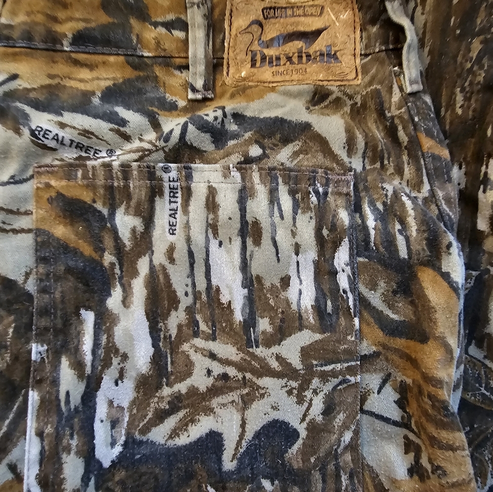 Duxbak thinsulate camouflage pants realtree